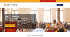 Desktop Screenshot of ostraining.com